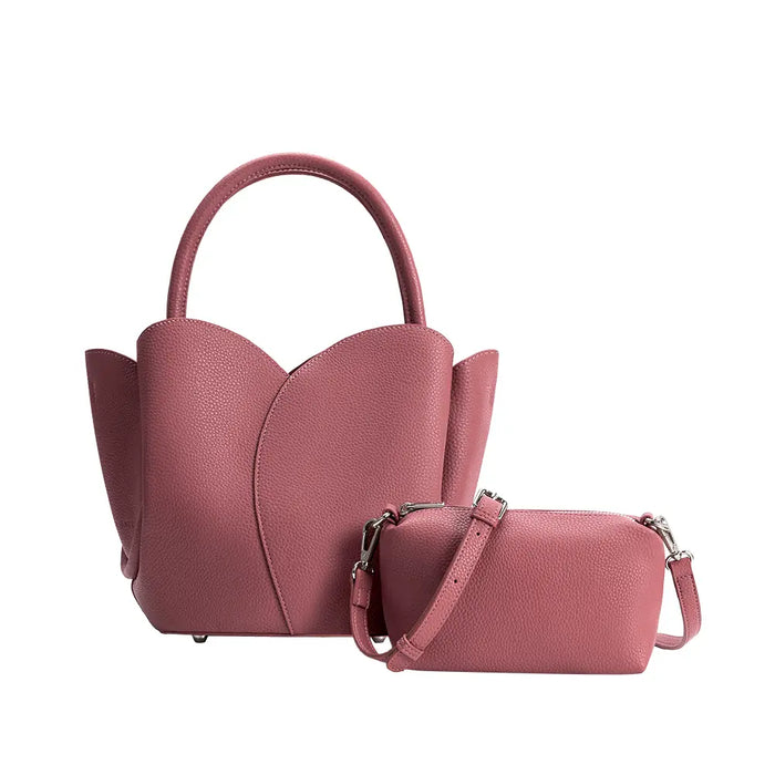 Tulip Top Handle Bag