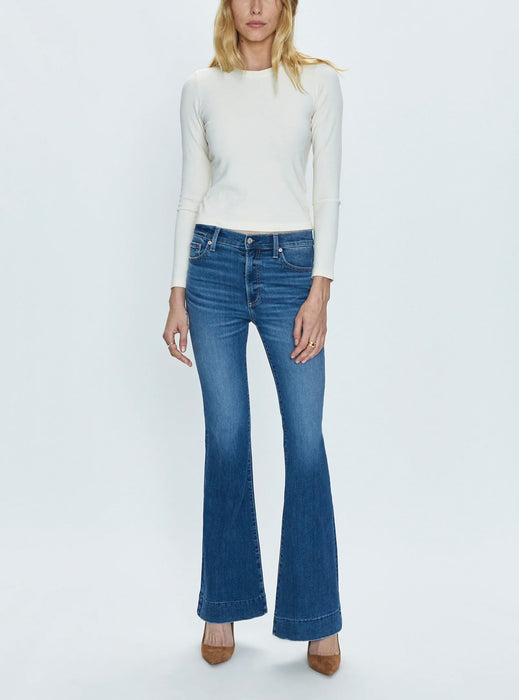 Kinsley Mid Rise Ultra Flare - AVENUE