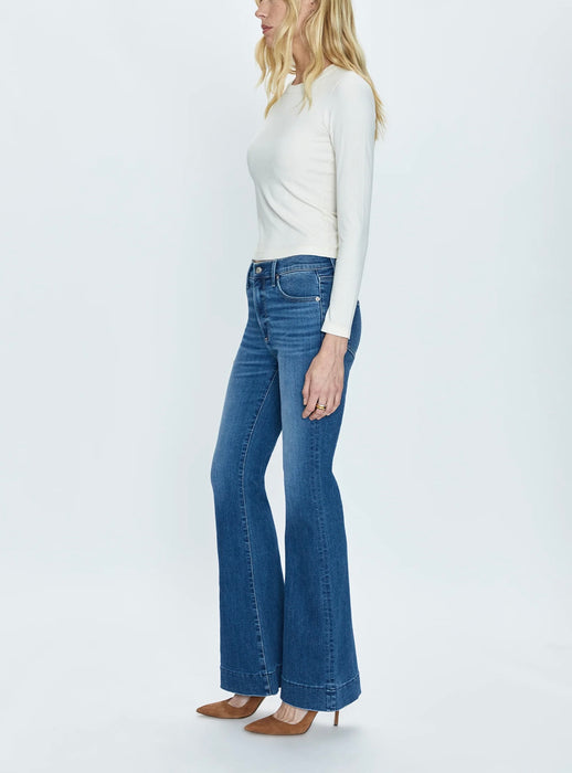 Kinsley Mid Rise Ultra Flare - AVENUE