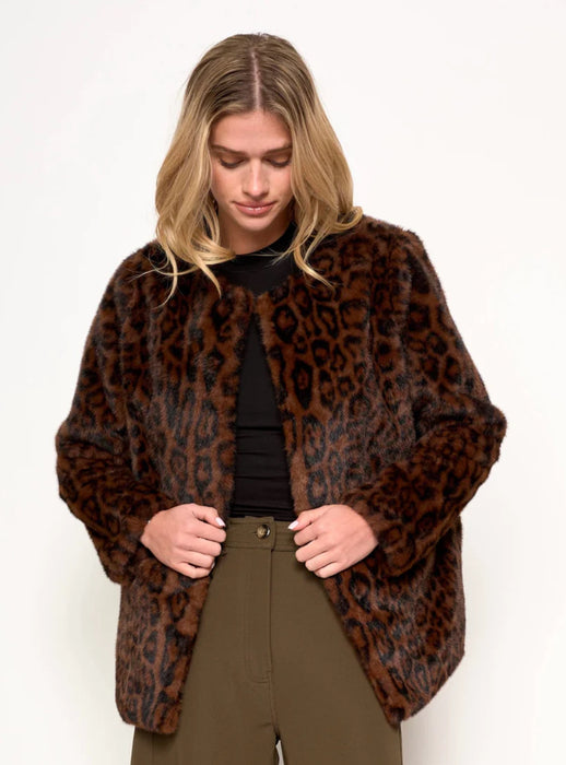 Lucia Faux Fur Coat