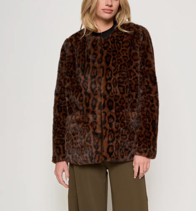 Lucia Faux Fur Coat
