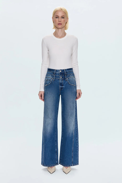 Caleb Stack Waist Jeans - ECHO