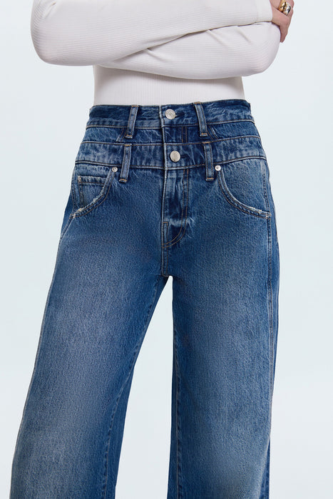 Caleb Stack Waist Jeans - ECHO