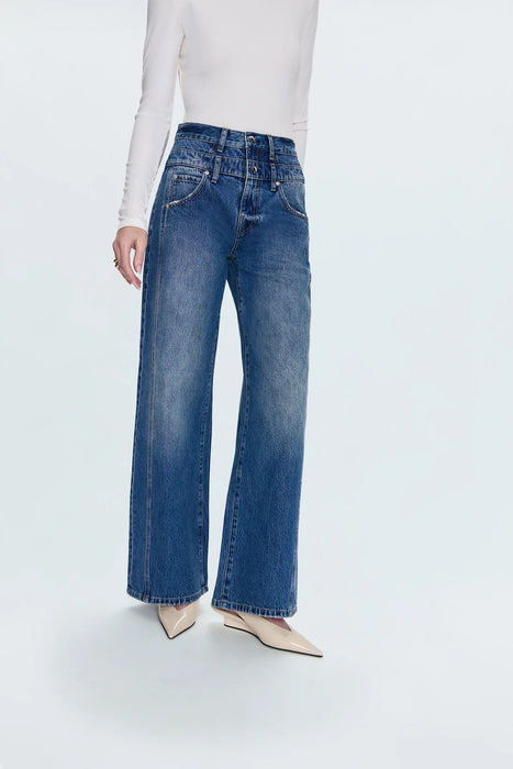 Caleb Stack Waist Jeans - ECHO