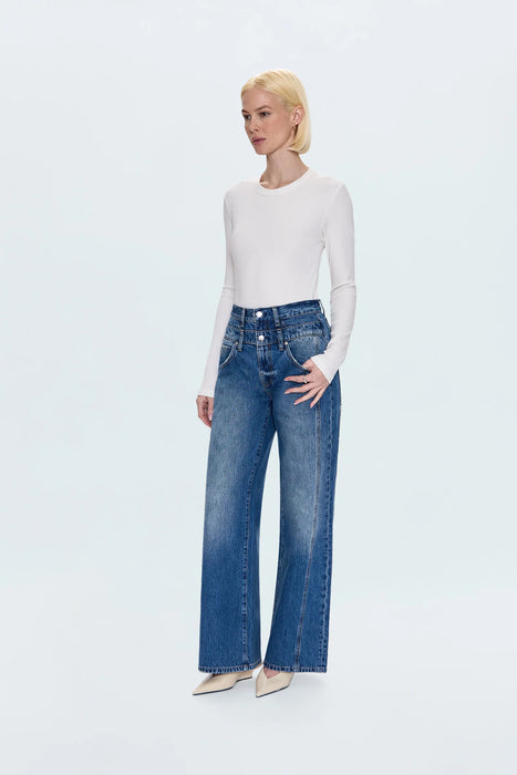 Caleb Stack Waist Jeans - ECHO