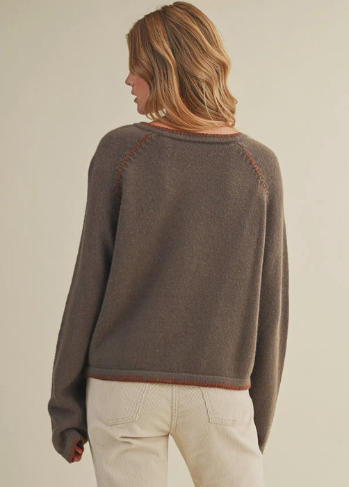 Stitched Detail Cardigan