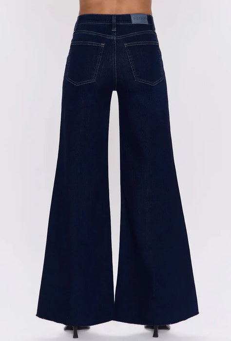 Izzy Mid Rise Wide Jeans - TRISTESSE