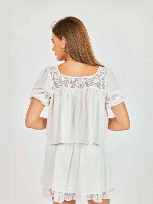 Misty Lace Top