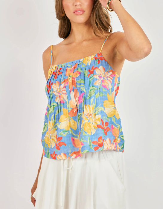 Beach Cowgirl Pleated Cami