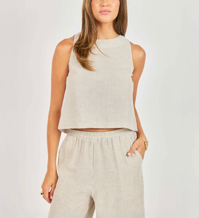 Garden Sun Button Tank