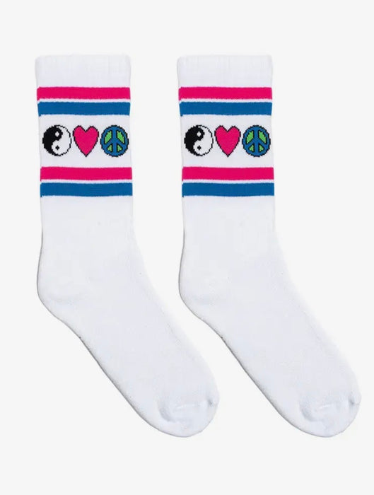 Classic Crew Socks  - Iconic Symbols