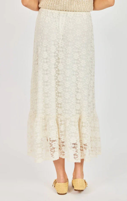 Letters Lace Skirt