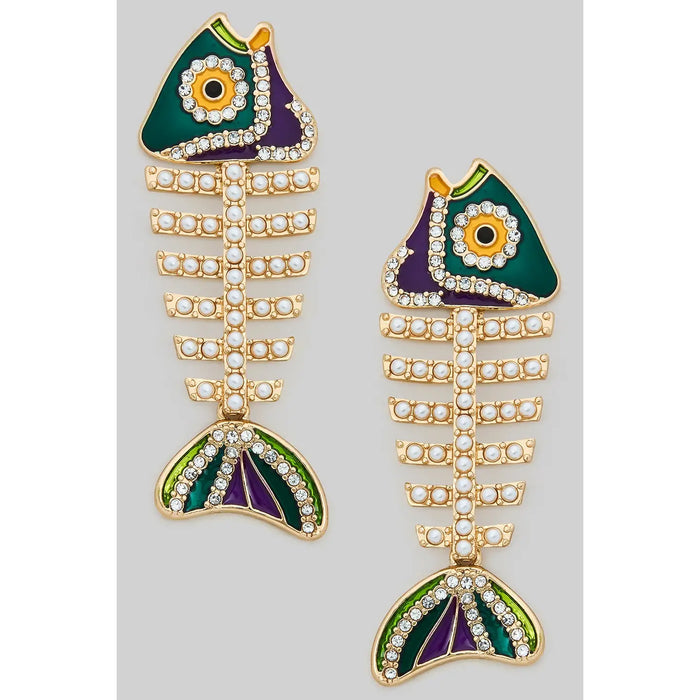 Fish Drop Earrings