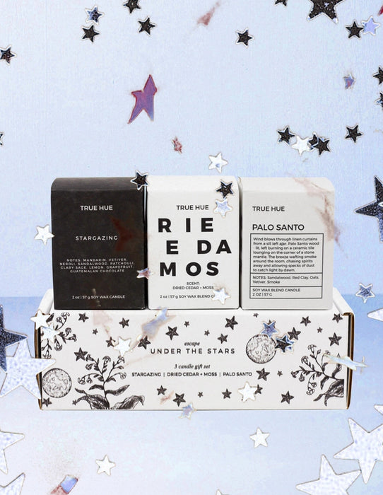 Under the Stars Mini Candle Gift Set