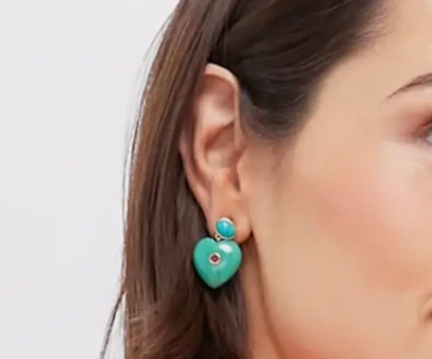 Lucky Heart Earrings