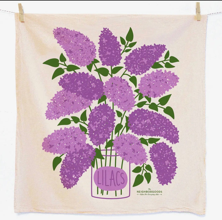 Lilac Tea Towel