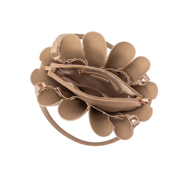 Shellie Nude Shoulder Bag
