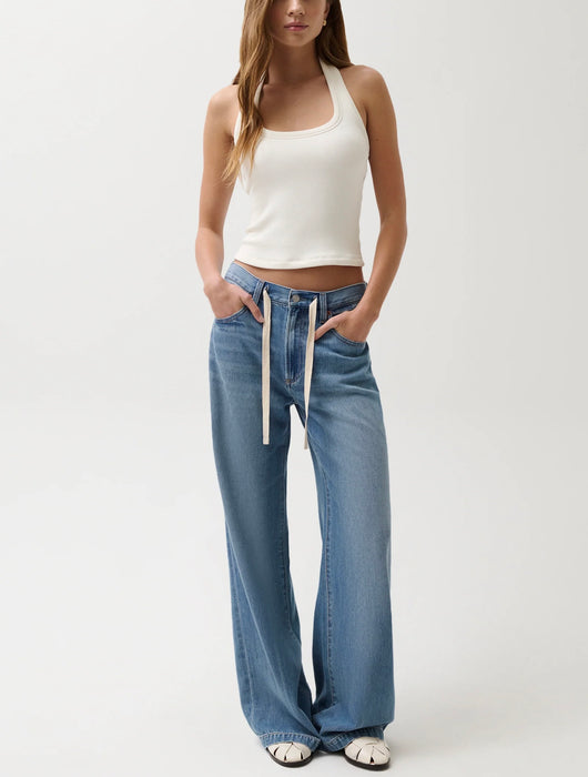 Jadyn Drawstring Palazzo- EXPANSE