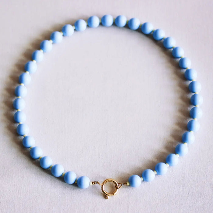 Beaded Necklace with Miyuki Beads