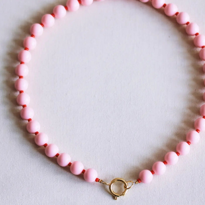 Beaded Necklace with Miyuki Beads
