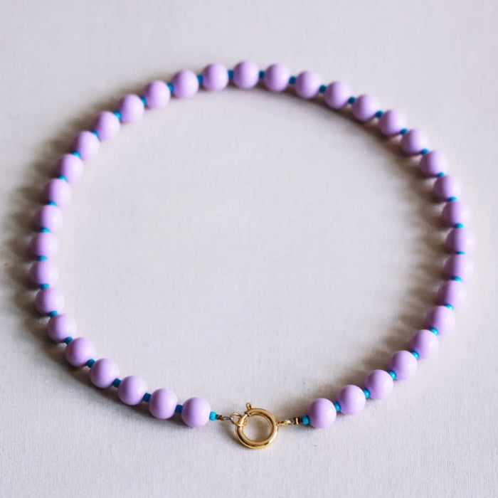 Beaded Necklace with Miyuki Beads