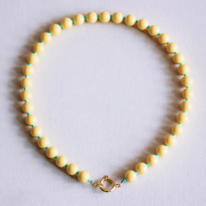 Beaded Necklace with Miyuki Beads