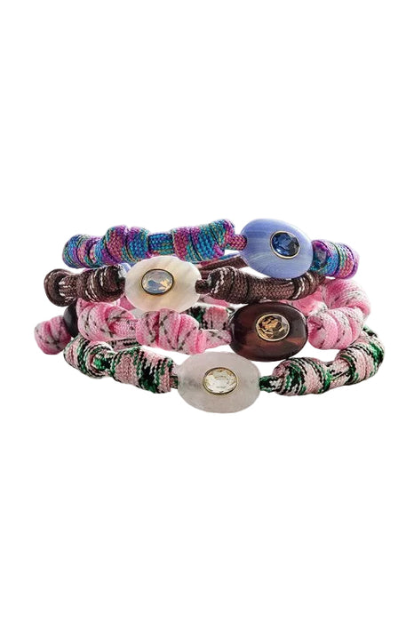 True Aura Semi-Precious Paracord Bracelet