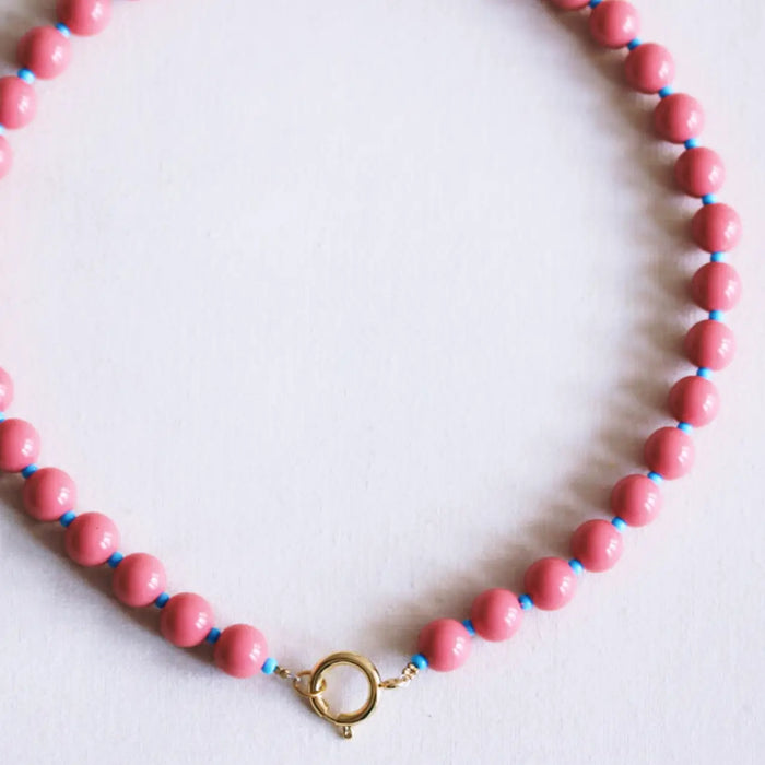 Beaded Necklace with Miyuki Beads