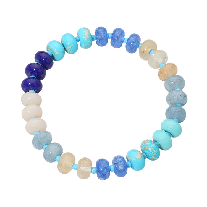 Semi Precious Beaded Bracelet