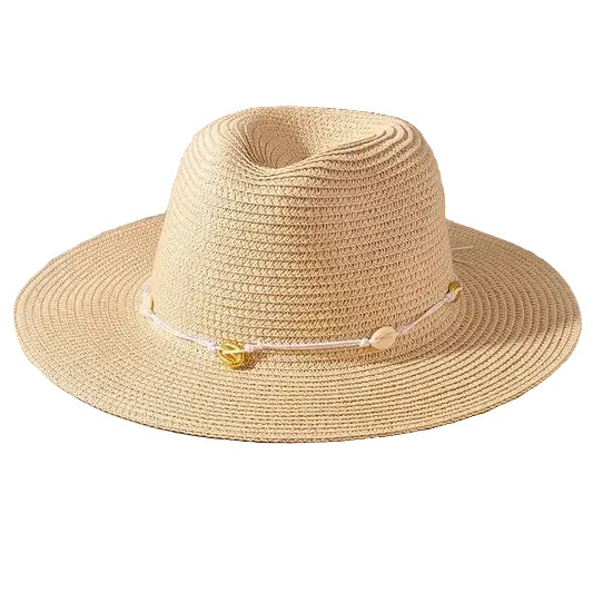 Shell Charm Sun Hat