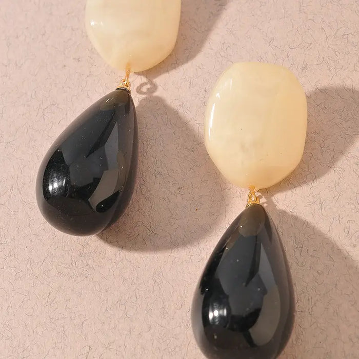 Acrylic Teardrop Earrings