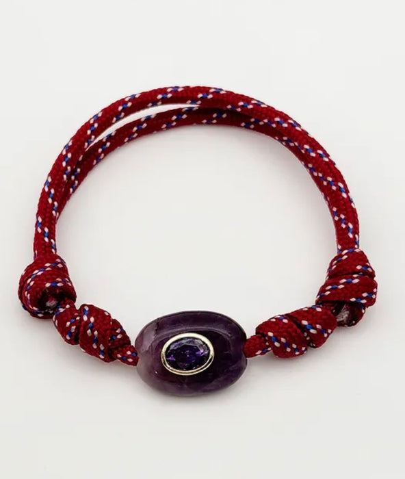 True Aura Semi-Precious Paracord Bracelet