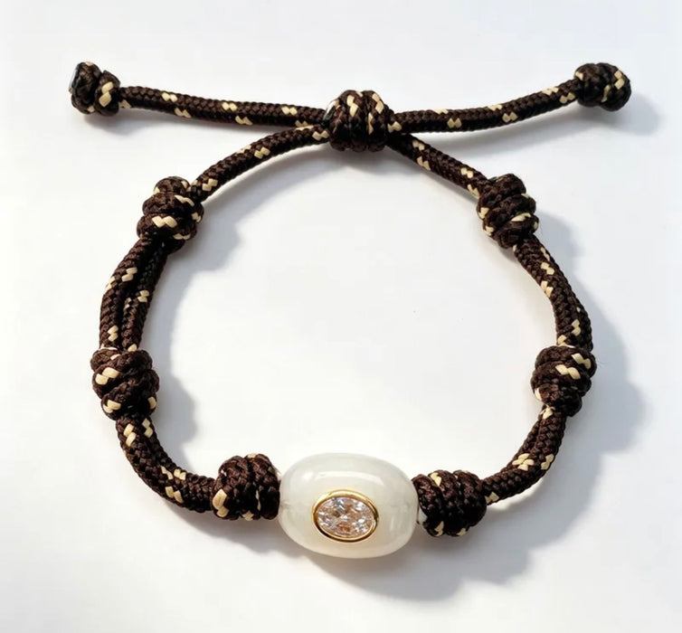 True Aura Semi-Precious Paracord Bracelet