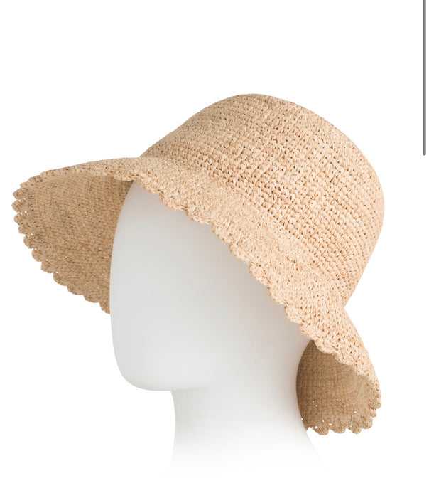 Scalloped Bucket Hat