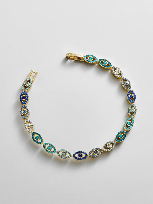 Evil Eye Tennis Bracelet