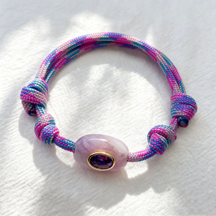 True Aura Semi-Precious Paracord Bracelet