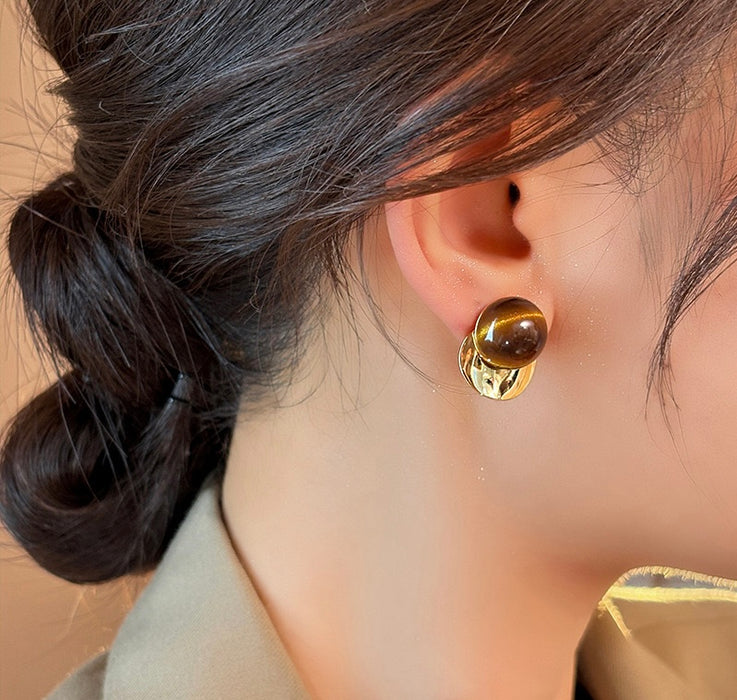 Tiger Eye Earrings