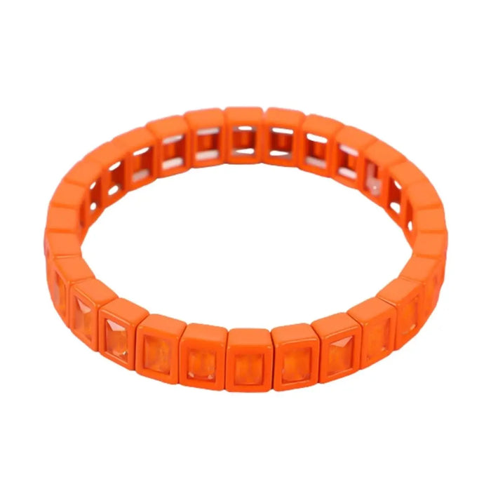 Candy Gem Block Bracelet