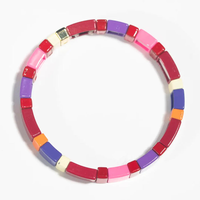 Love Vibrant Enamel Bracelet