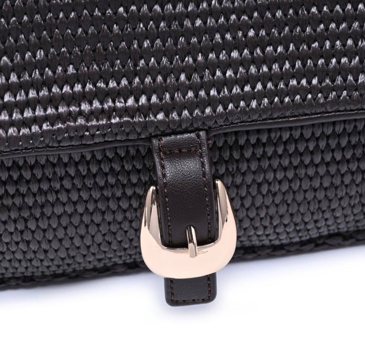 Gloria - Straw Crossbody
