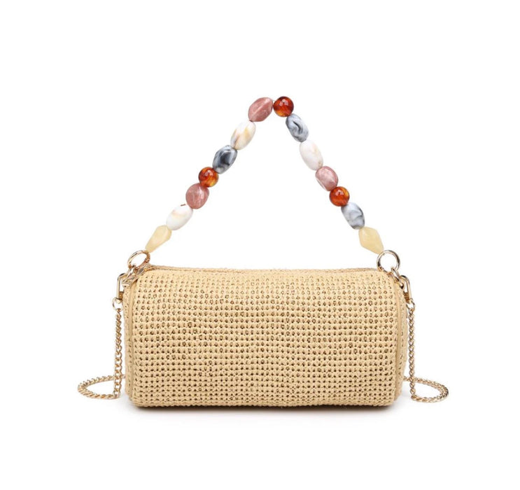 Rachel - Straw Clutch