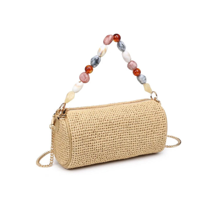 Rachel - Straw Clutch