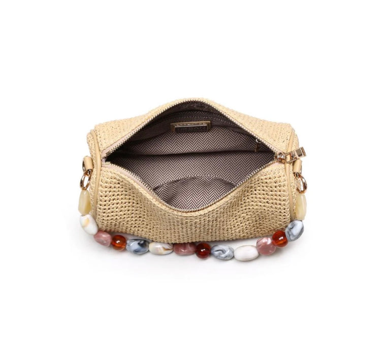 Rachel - Straw Clutch
