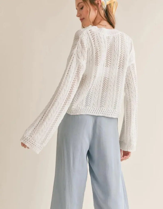 Ella Cable Knit Sweater