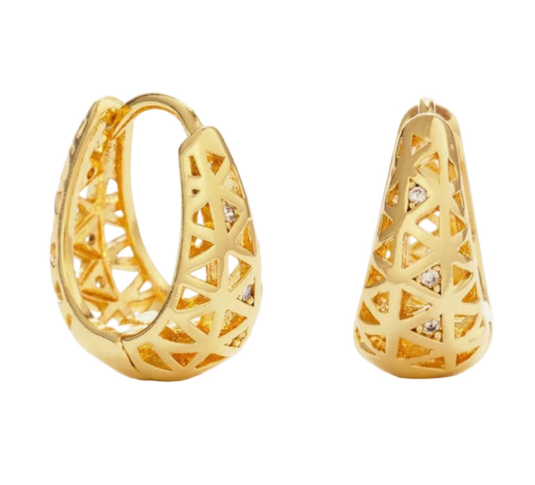 Alli Gold Hoops
