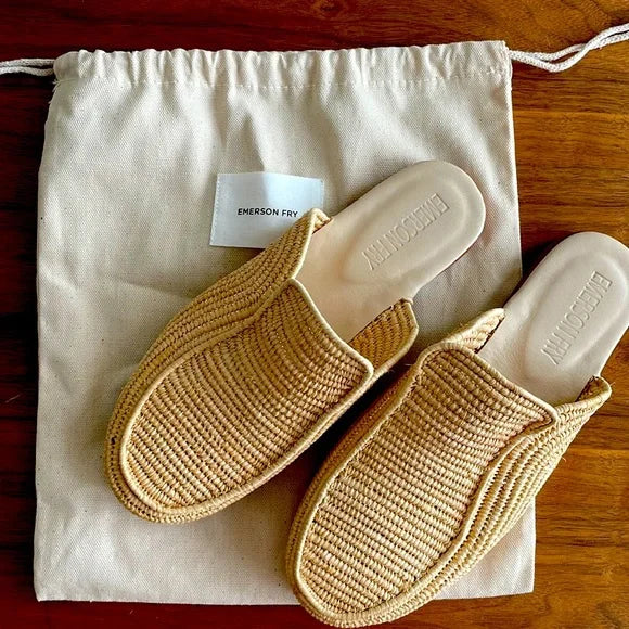 Woven Slide - Natural