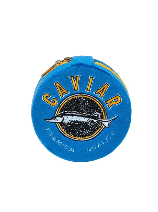 Caviar Tin Velvet Jewelry Case