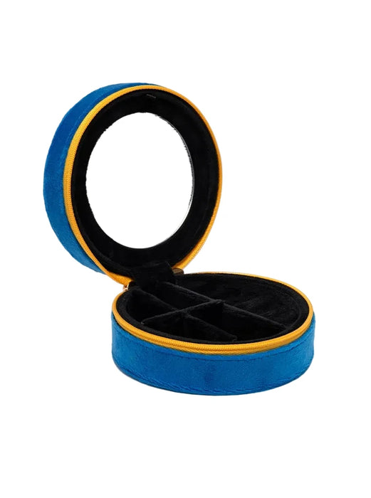 Caviar Tin Velvet Jewelry Case