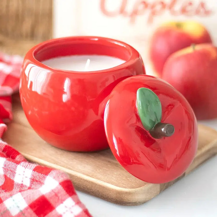 Apple Candle Jar