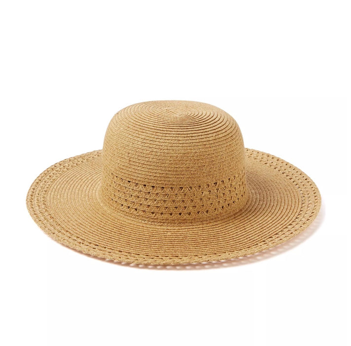 Raffia Wide Brim Hat